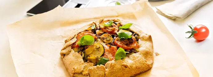Galette mit Sommergemüse