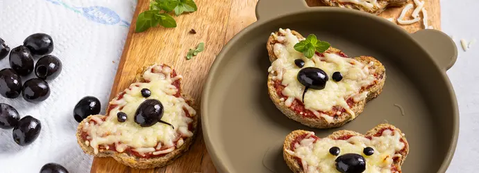 Bärenpizza-Toast