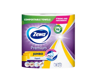 Noile prosoape de bucătărie Zewa compostabile