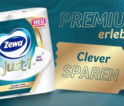 Nutze unsere aktuellen Zewa-Aktionen im Handel und profitiere von tollen Angeboten!