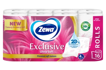 Zewa Exclusive Ultra Soft toalettpapír: a mindennapi kényelem csúcsa