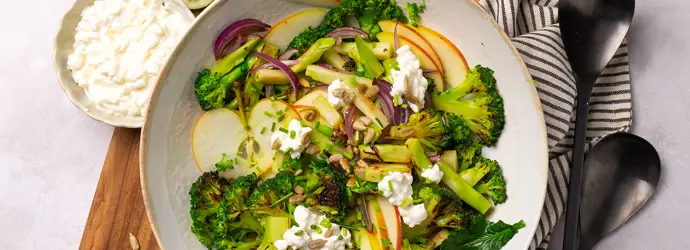 No Waste-Brokkoli-Apfel-Salat