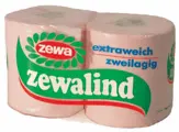 Zewa Zewalind rosa Toilettenpapier, extrazart und 2-lagig, sanft zur Haut.