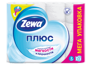 Zewa Плюс Белая