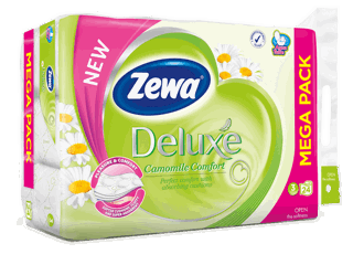 Zewa Deluxe Camomile Comfort