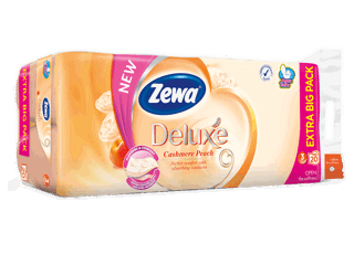 Zewa Deluxe Cashmere Peach