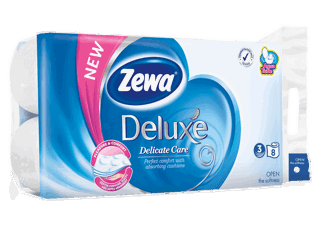 Zewa Deluxe Delicate Care