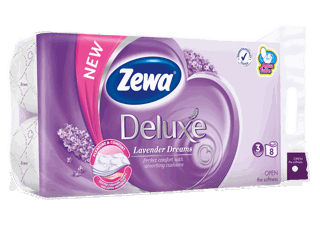 Zewa Deluxe Lavender Dreams