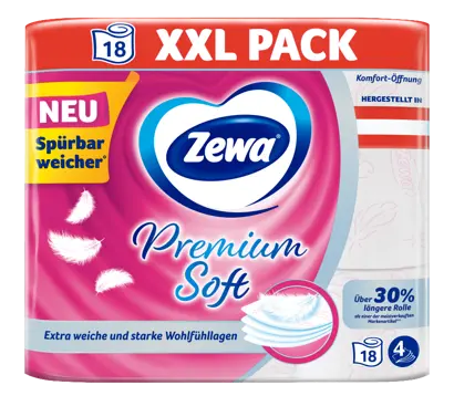 Zewa Premium Soft - Spürbar weicher