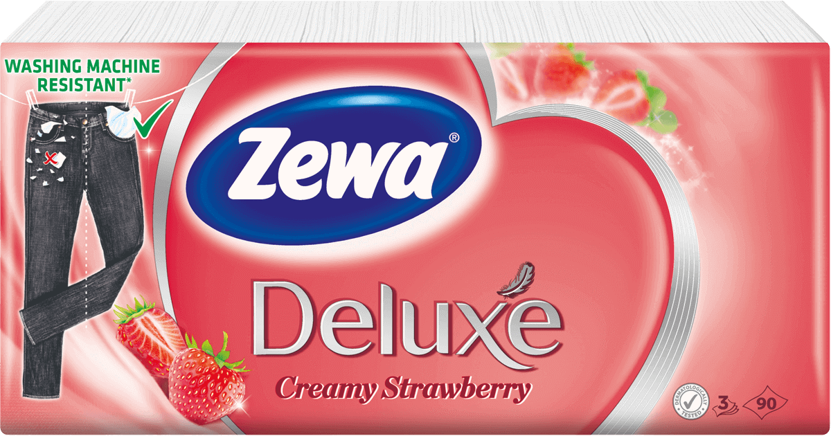 Zewa Deluxe Creamy Strawberry - Zewa