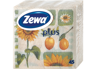 Zewa plus flowers