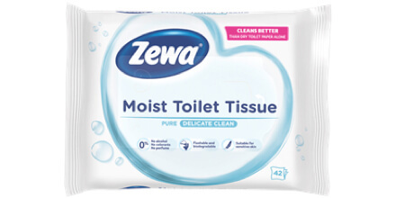 Zewa nedves toalettpapír