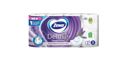 Nový toaletní papír Zewa Deluxe s OdorBlock™
