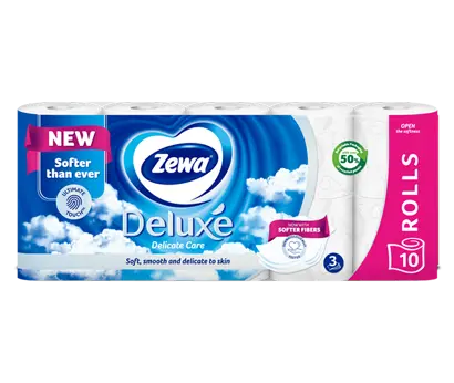 Hârtia igienică Zewa Deluxe: Acum mai fină ca niciodată