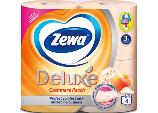 Zewa Deluxe Cashmere Peach 4