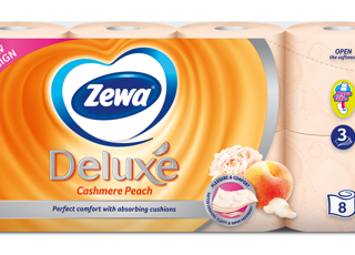Zewa Deluxe Cashmere Peach 8