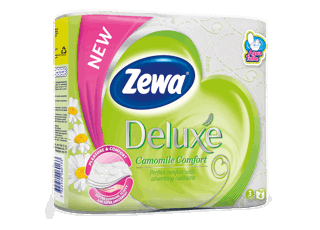 Zewa Deluxe Camomile Comfort