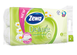 Zewa Deluxe Camomile Comfort