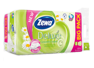 Zewa Deluxe Camomile Comfort