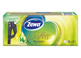 Zewa Softis Aloe Balsam 10x9