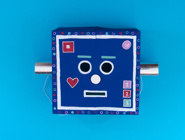 kostymy pro deti hlava robota 07