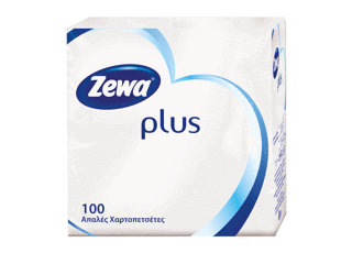 Zewa plus napkins 100
