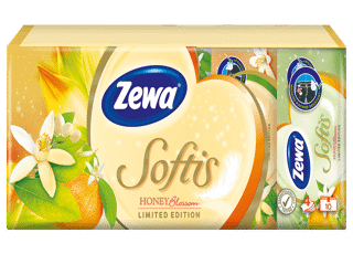 Zewa Softis Honey Blossom Limited Edition