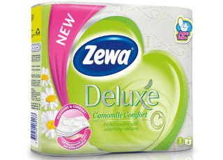 Zewa Deluxe Camomile