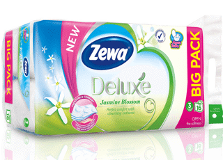 Zewa Deluxe Jasmine Blossom