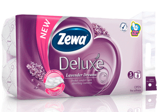 Zewa Deluxe Lavender Dreams