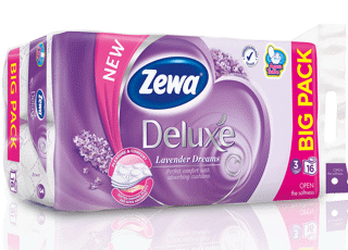 Zewa Deluxe Lavender Dreams
