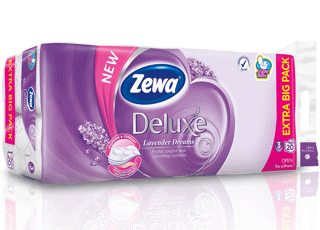 Zewa Deluxe Lavender Dreams