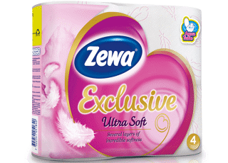 Zewa Exclusive Ultra Soft 4 rolls