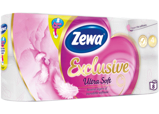 Zewa Exclusive Ultra Soft 8 rolls