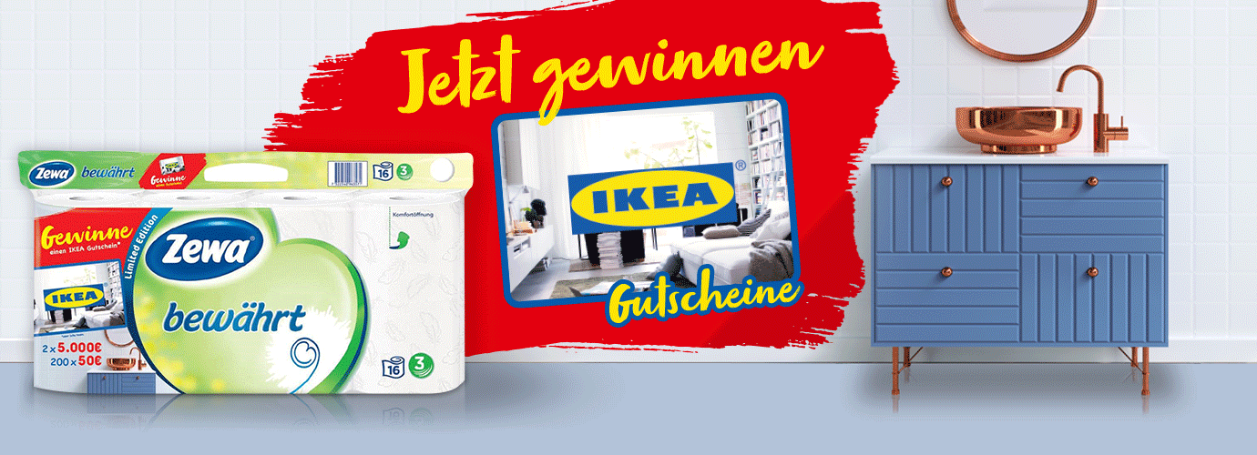 Jetzt gewinnen & mit Zewa Wohnträume erfüllen!