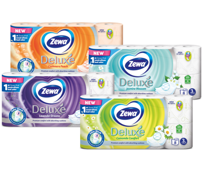Zewa Deluxe:Το 1ο μας χαρτί υγείας που περιορίζει τις δυσάρεστες οσμές