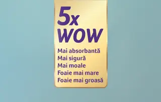 Trăiește experiența WOW cu fiecare foaie