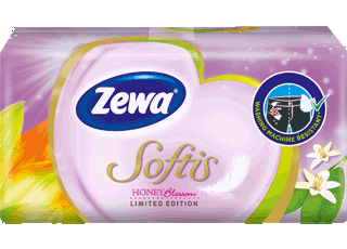 Zewa Softis Honey Blossom