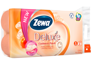 Zewa Deluxe Cashmere Peach
