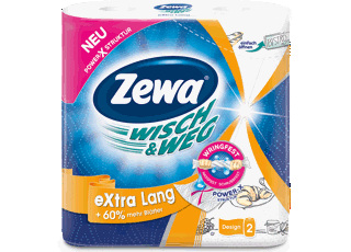 Zewa Wisch&Weg eXtra Lang Design