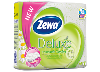 Zewa Deluxe Camomile