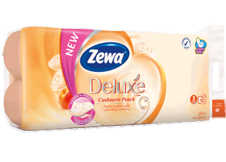 Zewa Deluxe Cashmere Peach