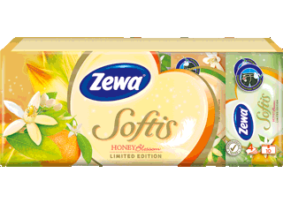 Zewa Softis Honey Blossom
