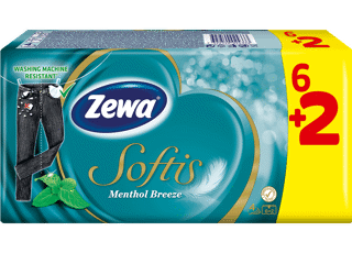 Zewa Softis Menthol Breeze