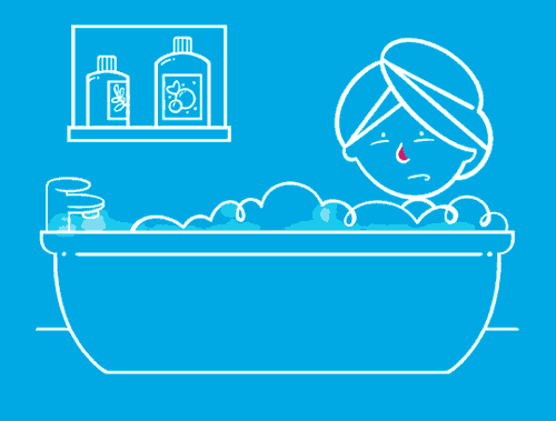 warm bath 