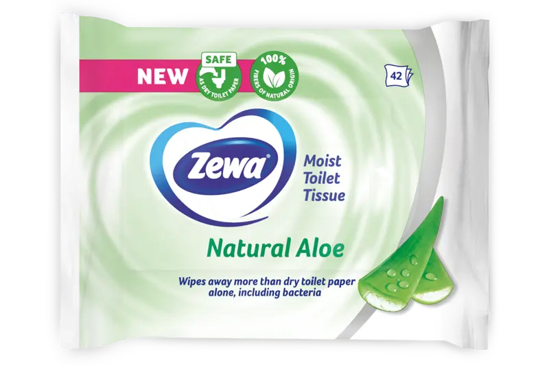 Natural Aloe Drėgnas tualetinis popieriusNatural Aloe Drėgnas tualetinis popierius Main 42