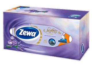 Zewa Softis Lavender με άρωμα