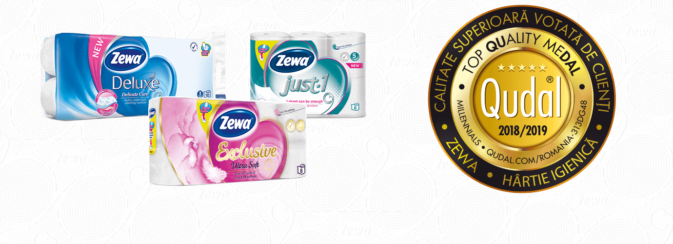 Hârtia igienică uscată Zewa, prima în preferințele consumatorilor