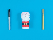 bastelideen weihnachten santa claus 04