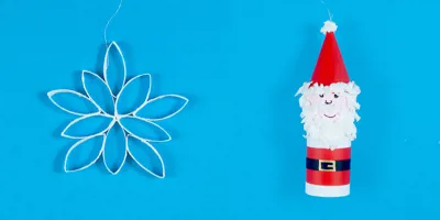 Schnelle und einfache Bastelideen für Weihnachten mit Kindern